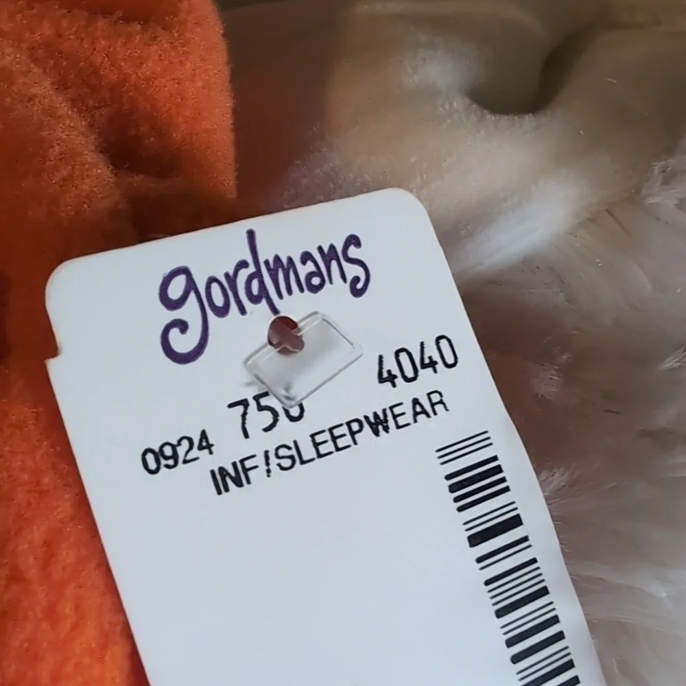Halloween Pumpkin 3-6 month BabyGro Costume NWT  **ships tomorrow**